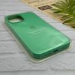 قاب گوشی iPhone 13 Pro Max آیفون سیلیکونی اورجینال پاک کنی درجه یک زیربسته سبز کد 124276