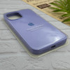 قاب گوشی iPhone 13 Pro Max آیفون سیلیکونی اورجینال پاک کنی درجه یک زیربسته بنفش روشن کد 124279