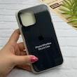 قاب گوشی iPhone 13 Pro Max آیفون سیلیکونی اورجینال پاک کنی درجه یک زیربسته سرمه ای تیره کد 124282