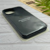 قاب گوشی iPhone 13 Pro Max آیفون سیلیکونی اورجینال پاک کنی درجه یک زیربسته سرمه ای تیره کد 124282