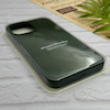 قاب گوشی iPhone 13 Pro Max آیفون سیلیکونی اورجینال پاک کنی درجه یک زیربسته سبز تیره کد 124287