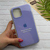 قاب گوشی iPhone 12 Pro Max آیفون سیلیکونی اورجینال پاک کنی درجه یک زیربسته بنفش روشن کد 124302