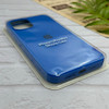 قاب گوشی iPhone 12 Pro Max آیفون سیلیکونی اورجینال پاک کنی درجه یک زیربسته آبی کد 124307