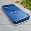 قاب گوشی iPhone 12 Pro Max آیفون سیلیکونی اورجینال پاک کنی درجه یک زیربسته آبی کد 124307