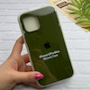 قاب گوشی iPhone 12 Pro Max آیفون سیلیکونی اورجینال پاک کنی درجه یک زیربسته سبز یشمی کد 124309