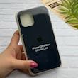 قاب گوشی iPhone 12 Pro Max آیفون سیلیکونی اورجینال پاک کنی درجه یک زیربسته سرمه ای کد 124313