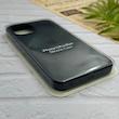 قاب گوشی iPhone 12 Pro Max آیفون سیلیکونی اورجینال پاک کنی درجه یک زیربسته سرمه ای کد 124313