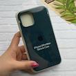 قاب گوشی iPhone 12 Pro Max آیفون سیلیکونی اورجینال پاک کنی درجه یک زیربسته سبز کله غازی کد 124318