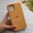 قاب گوشی iPhone 12 Pro Max آیفون سیلیکونی اورجینال پاک کنی درجه یک زیربسته نارنجی روشن کد 124322