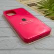 قاب گوشی iPhone 12 Pro Max آیفون سیلیکونی اورجینال پاک کنی درجه یک زیربسته سرخابی کد 124323