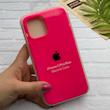 قاب گوشی iPhone 12 Pro Max آیفون سیلیکونی اورجینال پاک کنی درجه یک زیربسته سرخابی کد 124323