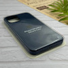 قاب گوشی iPhone 12 Pro Max آیفون سیلیکونی اورجینال پاک کنی درجه یک زیربسته سرمه ای کد 124324