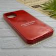 قاب گوشی iPhone 12 Pro Max آیفون سیلیکونی اورجینال پاک کنی درجه یک زیربسته قرمز کد 124326