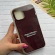 قاب گوشی iPhone 12 Pro Max آیفون سیلیکونی اورجینال پاک کنی درجه یک زیربسته زرشکی کد 124327