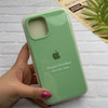 قاب گوشی iPhone 12 Pro Max آیفون سیلیکونی اورجینال پاک کنی درجه یک زیربسته سبز روشن کد 124328