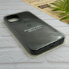 قاب گوشی iPhone 12 Pro Max آیفون سیلیکونی اورجینال پاک کنی درجه یک زیربسته خاکستری کد 124330