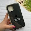 قاب گوشی iPhone 12 Pro Max آیفون سیلیکونی اورجینال پاک کنی درجه یک زیربسته خاکستری کد 124330