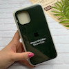 قاب گوشی iPhone 12 Pro Max آیفون سیلیکونی اورجینال پاک کنی درجه یک زیربسته سبز تیره کد 124333