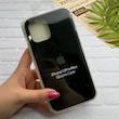 قاب گوشی iPhone 12 Pro Max آیفون سیلیکونی اورجینال پاک کنی درجه یک زیربسته مشکی کد 124337