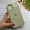 قاب گوشی iPhone 12 Pro Max آیفون سیلیکونی اورجینال پاک کنی درجه یک زیربسته شیری کد 124339