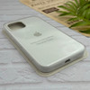 قاب گوشی iPhone 12 Pro Max آیفون سیلیکونی اورجینال پاک کنی درجه یک زیربسته سفید کد 124341