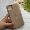 قاب گوشی iPhone 11 Pro Max آیفون سیلیکونی اورجینال پاک کنی درجه یک زیربسته کرم کد 124347