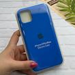 قاب گوشی iPhone 11 Pro Max آیفون سیلیکونی اورجینال پاک کنی درجه یک زیربسته آبی کد 124349