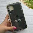 قاب گوشی iPhone 11 Pro Max آیفون سیلیکونی اورجینال پاک کنی درجه یک زیربسته خاکستری کد 124352