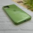قاب گوشی iPhone 11 Pro Max آیفون سیلیکونی اورجینال پاک کنی درجه یک زیربسته سبز کد 124356