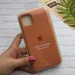 قاب گوشی iPhone 11 Pro Max آیفون سیلیکونی اورجینال پاک کنی درجه یک زیربسته گلبهی کد 124358