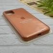 قاب گوشی iPhone 11 Pro Max آیفون سیلیکونی اورجینال پاک کنی درجه یک زیربسته گلبهی کد 124358