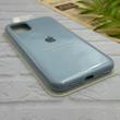 قاب گوشی iPhone 11 Pro Max آیفون سیلیکونی اورجینال پاک کنی درجه یک زیربسته آبی روشن کد 124359