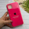 قاب گوشی iPhone 11 Pro Max آیفون سیلیکونی اورجینال پاک کنی درجه یک زیربسته سرخابی کد 124362