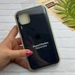 قاب گوشی iPhone 11 Pro Max آیفون سیلیکونی اورجینال پاک کنی درجه یک زیربسته سرمه ای کد 124366