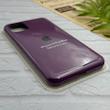 قاب گوشی iPhone 11 Pro Max آیفون سیلیکونی اورجینال پاک کنی درجه یک زیربسته بنفش کد 124373