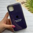 قاب گوشی iPhone 11 Pro Max آیفون سیلیکونی اورجینال پاک کنی درجه یک زیربسته بنفش تیره کد 124374