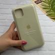 قاب گوشی iPhone 11 Pro Max آیفون سیلیکونی اورجینال پاک کنی درجه یک زیربسته شیری کد 124376
