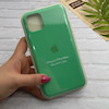 قاب گوشی iPhone 11 Pro Max آیفون سیلیکونی اورجینال پاک کنی درجه یک زیربسته سبز کد 124377