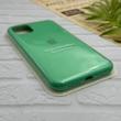 قاب گوشی iPhone 11 Pro Max آیفون سیلیکونی اورجینال پاک کنی درجه یک زیربسته سبز کد 124377