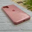 قاب گوشی iPhone 11 Pro Max آیفون سیلیکونی اورجینال پاک کنی درجه یک زیربسته صورتی کد 124378