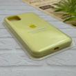 قاب گوشی iPhone 11 Pro Max آیفون سیلیکونی اورجینال پاک کنی درجه یک زیربسته لیمویی کد 124380