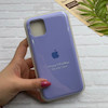 قاب گوشی iPhone 11 Pro Max آیفون سیلیکونی اورجینال پاک کنی درجه یک زیربسته بنفش روشن کد 124381