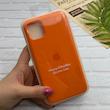 قاب گوشی iPhone 11 Pro Max آیفون سیلیکونی اورجینال پاک کنی درجه یک زیربسته نارنجی کد 124382