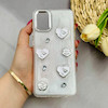 قاب گوشی Galaxy A31 سامسونگ رزینی Luxury لنز کرومی طرح گل لوکس کد 124482