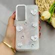قاب گوشی Galaxy S23 FE سامسونگ رزینی Luxury لنز کرومی طرح گل لوکس کد 124501