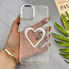 قاب گوشی Galaxy A06 سامسونگ لاکچری رزینی ماربل شاین لنز کرومی برجسته قلبی کیوت کد 125847