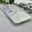 قاب گوشی Galaxy A06 سامسونگ لیزری براش HARD IMD محافظ لنز نگین دار لاکچری برجسته طرح پروانه کد 125875