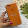 قاب گوشی iPhone 7 - iPhone 8 - iPhone SE 2020 - iPhone SE 2022 آیفون سیلیکونی اورجینال پاک کنی درجه یک زیربسته نارنجی کد 125957
