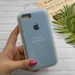 قاب گوشی iPhone 7 - iPhone 8 - iPhone SE 2020 - iPhone SE 2022 آیفون سیلیکونی اورجینال پاک کنی درجه یک زیربسته آبی روشن کد 125959