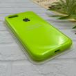 قاب گوشی iPhone 7 - iPhone 8 - iPhone SE 2020 - iPhone SE 2022 آیفون سیلیکونی اورجینال پاک کنی درجه یک زیربسته سبز فسفری کد 125960
